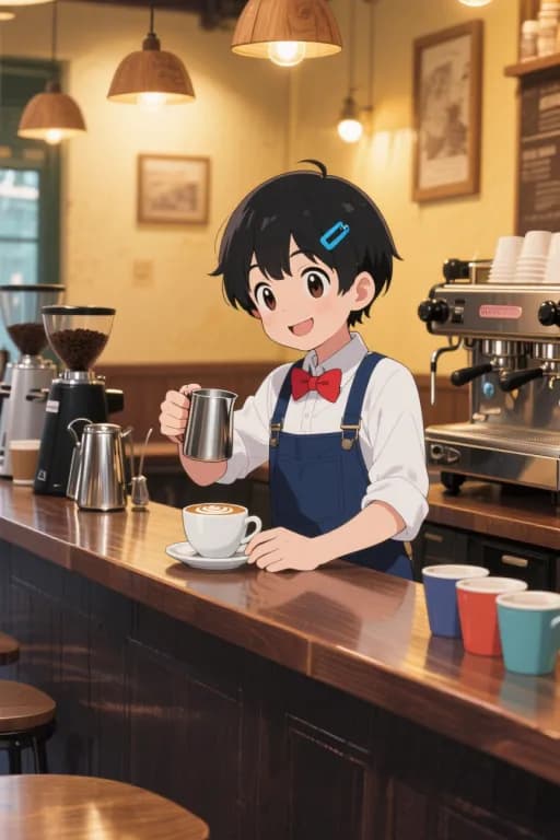 男孩咖啡厅