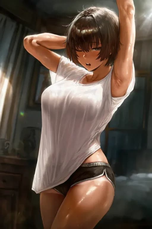 媚华学院里入住女生宿舍