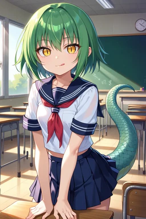 蜥蜴娘