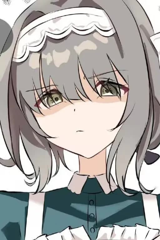 一脸嫌弃的女仆