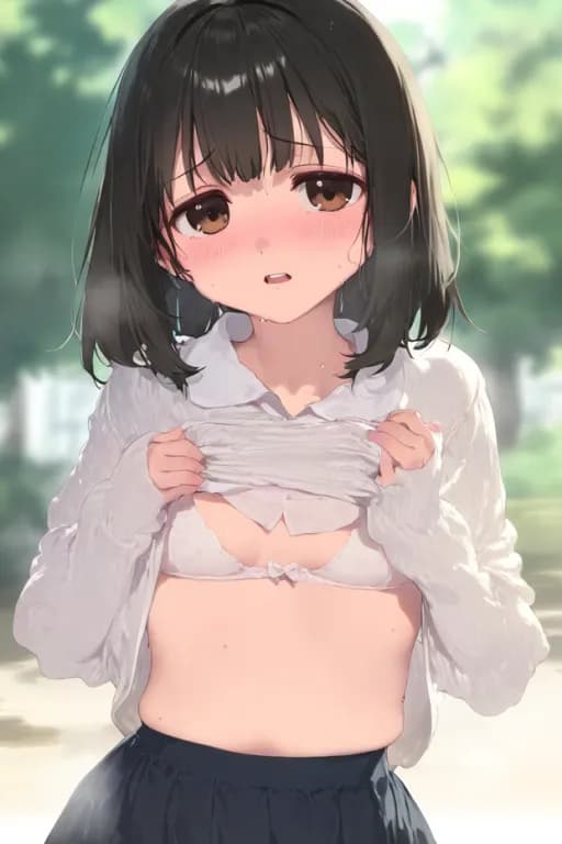 妹妹请求你保护她露出