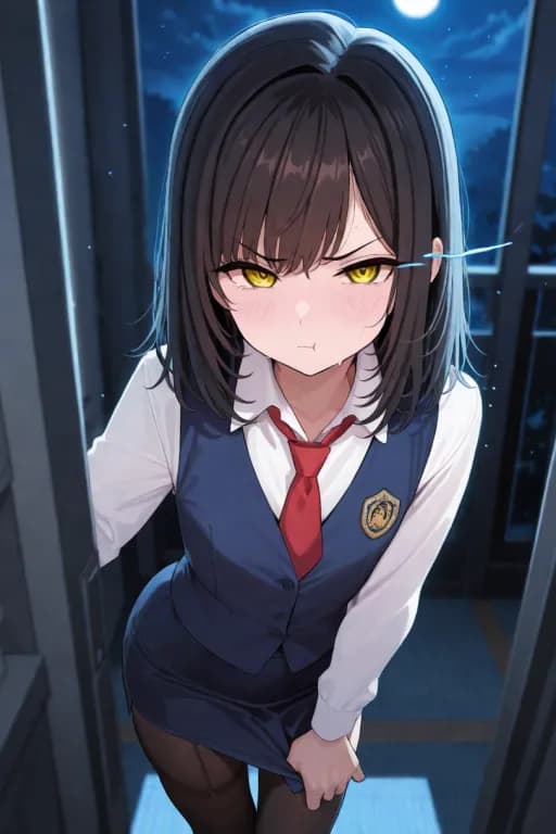 曾是不良少年的OL