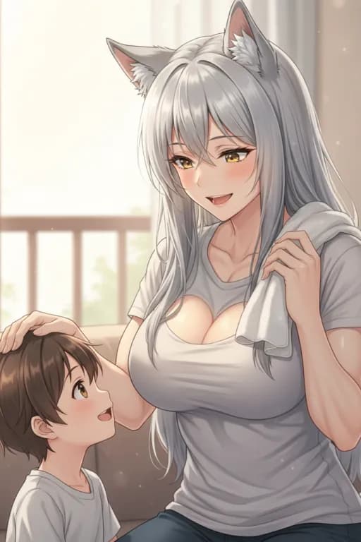 实力强大的狼娘养母苍岚