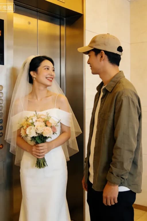 婚礼当天遇到了真老公！