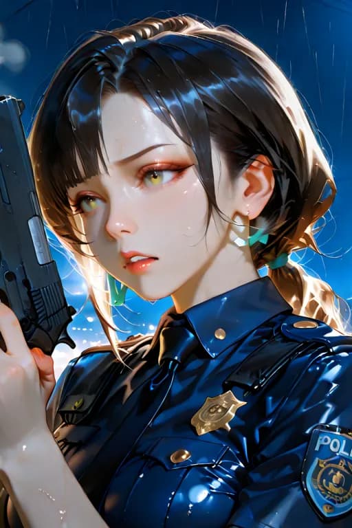 潇雪花落