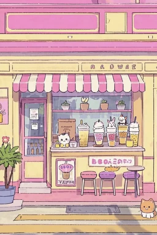开家奶茶店