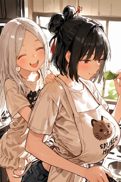 妈妈和干妈？