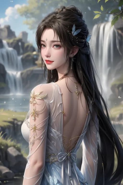 【谪仙少女、 高岭之花， 待染的白纸】